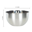 Axyaa Stainless Steel Mixing Bowl for Cooking and Baking Purposes