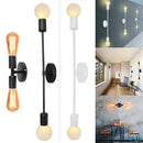 Axyaa Modern Nordic Double Heads Wall Lamps for Living Room, Bathroom Sconces