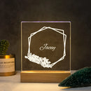 Axyaa Personalized Name 3D Nightlight | Christmas Bedroom Decoration | Children's Gift