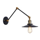 Axyaa Industrial Iron Folding Wall Lamp for Bedroom Study Office
