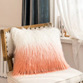Axyaa Faux Fur Cushion Cover 50x50cm Soft Home Decor Sofa Bedroom Car Luxury