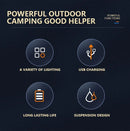 Axya LED Camping Lantern: Rechargeable, Waterproof, Dimmable Spotlight