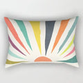 Axyaa Velvet Lumbar Pillow Cover for Sofa and Bedroom