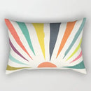 Axyaa Velvet Lumbar Pillow Cover for Sofa and Bedroom
