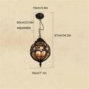 Axyaa Vintage European Style Outdoor Pendant Light for Courtyard Garden
