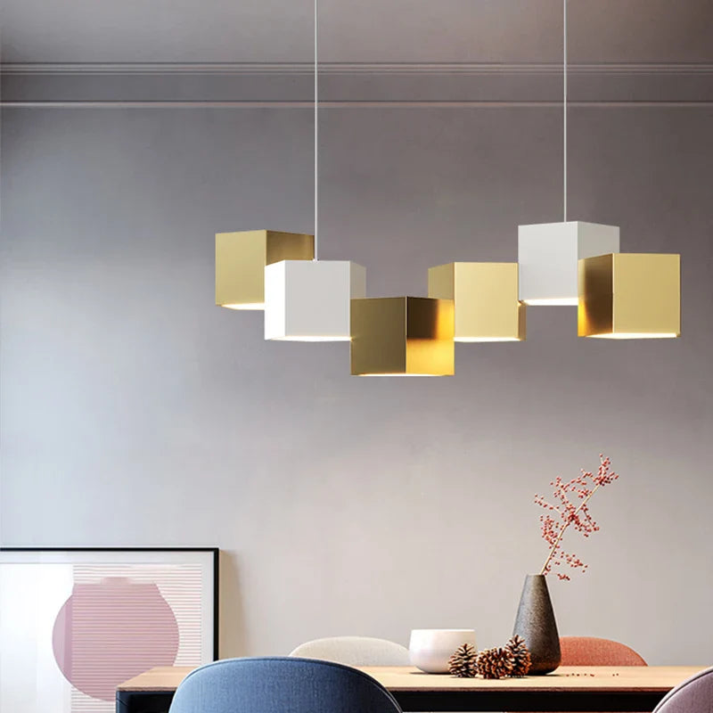 Nordic Style LED Chandelier for Kitchen Dining Tables - Axyaa Pendant Lights