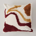 Axyaa Velvet Abstract Art Cushion Cover for Sofa, Chair, Bed - 45x45cm
