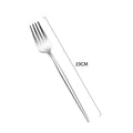 Axyaa Stainless Steel Cutlery Set: Forks, Knives, Spoons - Home Kitchen Dinnerware