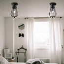Axyaa Industrial Loft Style LED Ceiling Light Fixture