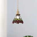 Axyaa Copper LED Glass Pendant Lamp Nordic Modern Style Dining Bedroom Light