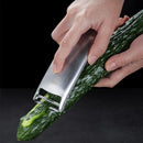 Axyaa Stainless Steel Carrot Peeler Zester Slicer for Home and Kitchen