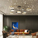 Axyaa Modern LED Ceiling Chandeliers for Living Room and Bedroom