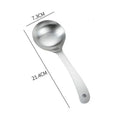 Axyaa Stainless Steel Long Handle Soup Spoon