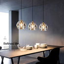 Axyaa Crystal Rope Chandelier for Duplex Attic, Contemporary Staircase & Cafe Decor