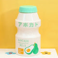 Axyaa 480ml Cute Fruit Water Bottle | BPA Free | Heat Resistant | Portable Plastic Cup