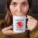 Axyaa Creative 11oz Ceramic Cat Mama Coffee Mug