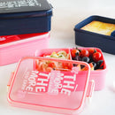Axyaa Microwave Lunch Box: Sealed Bento Box for Adults, Kids - BPA Free