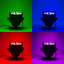 Axyaa LED Zoom 18x18W RGBWA+UV 6in1 Par Light for Wedding, Theater, DJ, Disco, Party