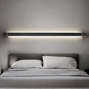 Axyaa Nordic Aluminum Long Wall Lamp: Modern LED Indoor Rotating Light