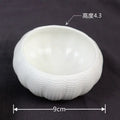 Axyaa Irregular Ceramic Seasoning Bowls Soup Basins Dessert Plates Creative Tableware