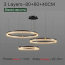 Axyaa Luxury Nordic LED Chandelier for Dining Room, Bedroom, and Living Room