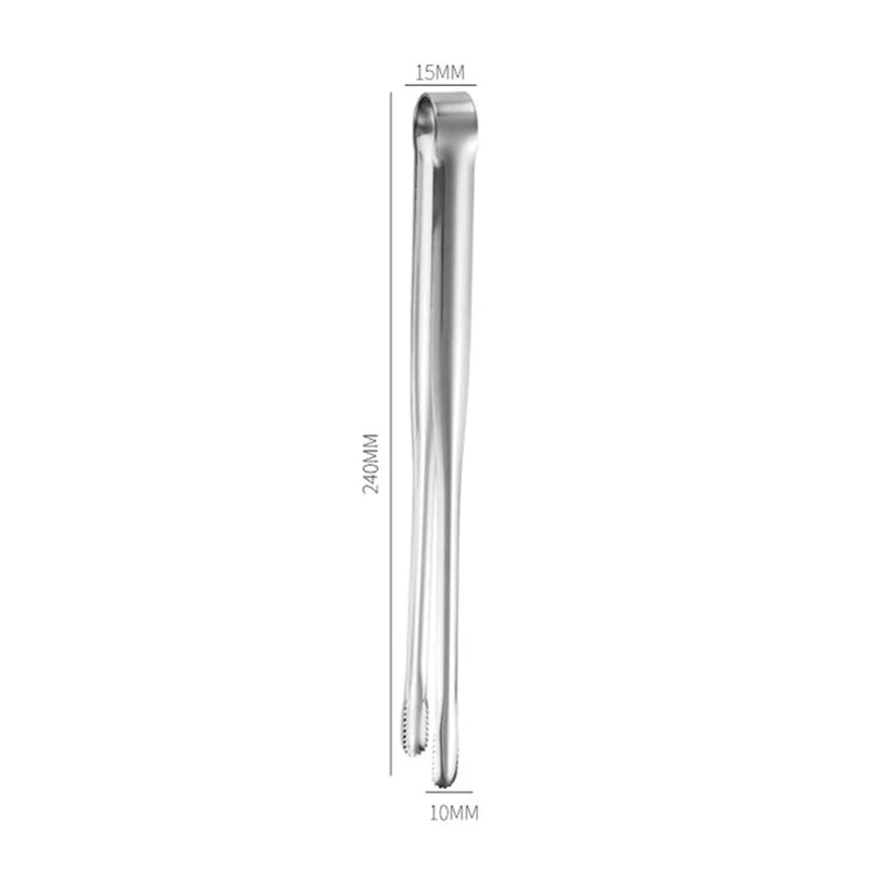 Axyaa Stainless Steel Food Clip Tongs - Premium Quality Utensil for Cooking and Grilling