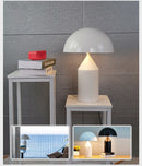 Axyaa Mushroom Table Lamp Metal E27 White Black Gold Quality Indoor Light