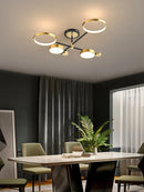 Axya Luxury Nordic Chandelier for Modern Minimalist Living Room