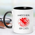 Axyaa Creative 11oz Ceramic Cat Mama Coffee Mug
