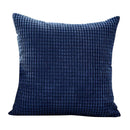 Axyaa Corduroy Cushion Cover 45x45cm Soft Home Decor Pillow for Sofa and Car