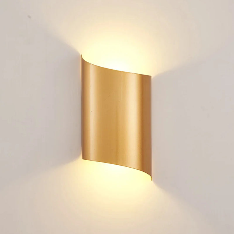 Axyaa Modern Nordic LED Wall Lamp for Bedroom, Living Room, and Stairs Indoor Lighting
