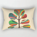 Axyaa Velvet Lumbar Pillow Cover for Sofa and Bedroom