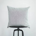 Axyaa White Geometric Cushion Covers 45x45 for Sofa Couch Living Room