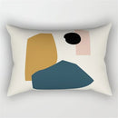 Axyaa Velvet Lumbar Pillow Cover for Sofa and Bedroom