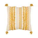 Axyaa Boho Decor Tufted Jacquard Pillow Cover for Home Sofa Bed