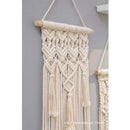 Axyaa Macrame Wall Hanging Tapestry: Boho Woven Home Decor for Living Room