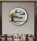 Axyaa Chinese Style Wall Lamp for Tea Room Staircase Aisle Living Room
