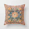 Axyaa Ethnic Style Short Plush Pillow Cover - Chinese Printing Sofa Cushion Cover