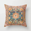 Axyaa Ethnic Style Short Plush Pillow Cover - Chinese Printing Sofa Cushion Cover