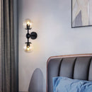 Axyaa Glass Beads LED Wall Sconces for Modern Home Deco Living Room and Bedroom