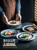 Axyaa Ceramic Dinner Plate Set - Home Tableware Breakfast Sushi Western Dinner Steak