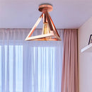 Axyaa Retro LED Ceiling Light Fixture for Modern Living Room Bedroom Kitchen Integration