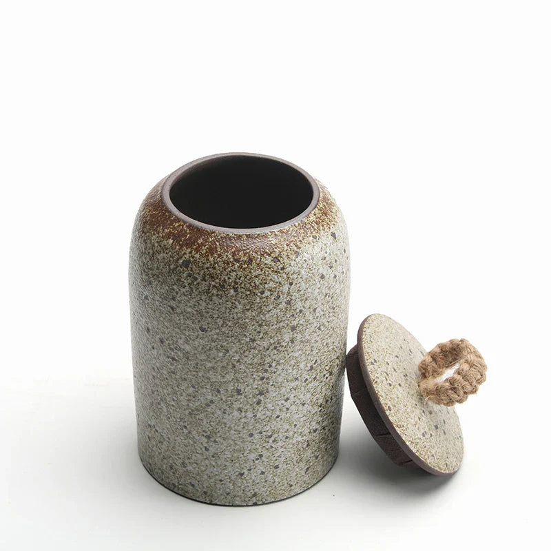 Axya Ceramic Tea & Kitchen Storage Canisters for Home Decor & Organization