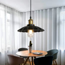 Axyaa Retro Dome Iron Pendant Light for Home Restaurant Decor