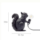 Axyaa Squirrel Night Lamp: Nordic Cute Animal Kids Room Decor