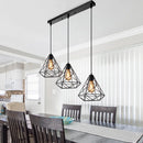 Axyaa Modern Black LED Pendant Chandelier for Kitchen and Living Room