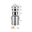 Axyaa Stainless Steel Insulated Lunch Box | Large Capacity Thermal Food Container