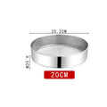 Axyaa Stainless Steel Flour Sifter Fine Mesh Strainer for Baking & Cooking