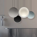 Axyaa Crescent Chandelier Moon Lamp Scandinavian Minimalist for Dining Coffee Kitchen Bar