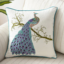 Axyaa Floral Country Style Butterfly Cushion Cover, 45x45cm, Home Decoration